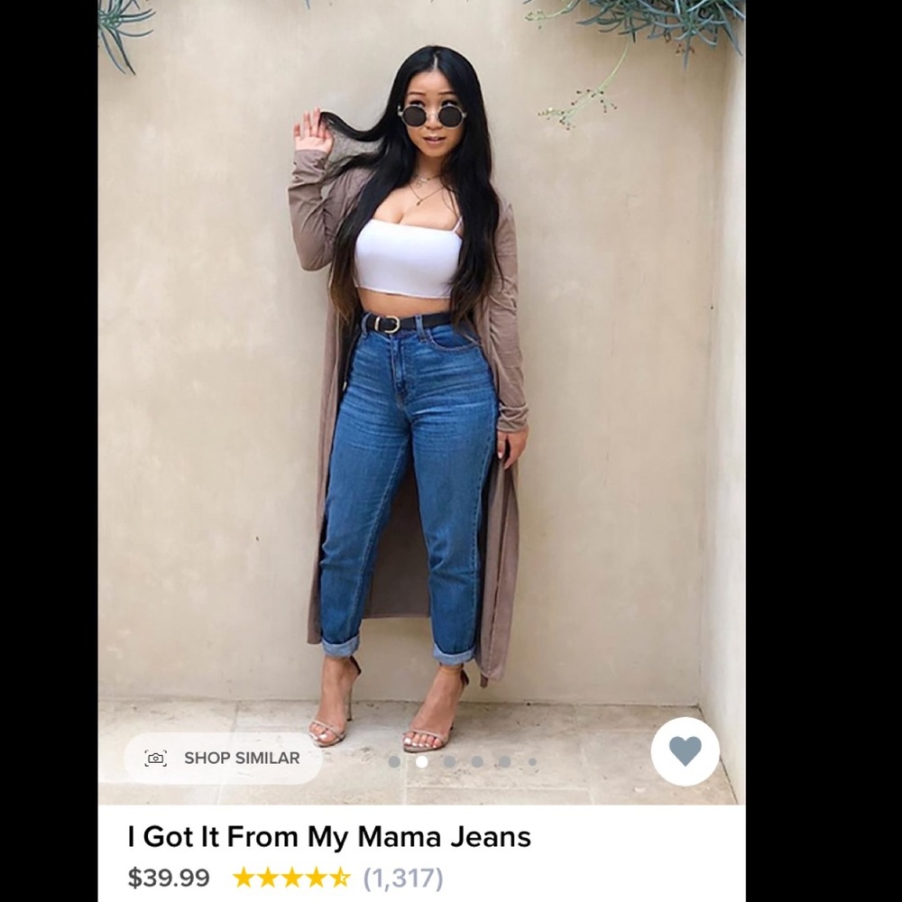 I get it from my mama fashion nova